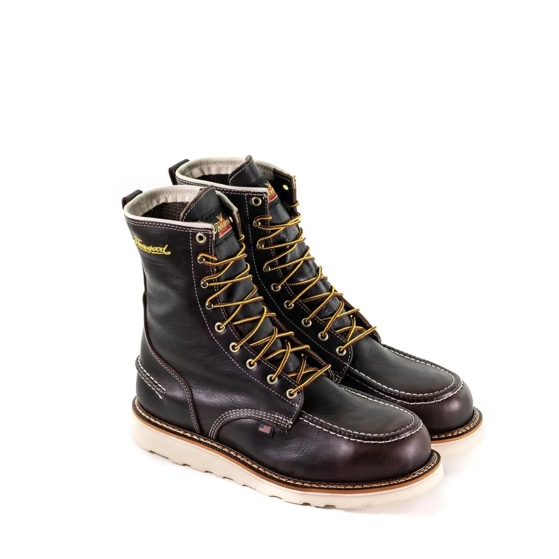 1957 Series 8" Waterproof Steel-Toe Moc Toe Boot with Maxwear Wedge Briar Pitstop