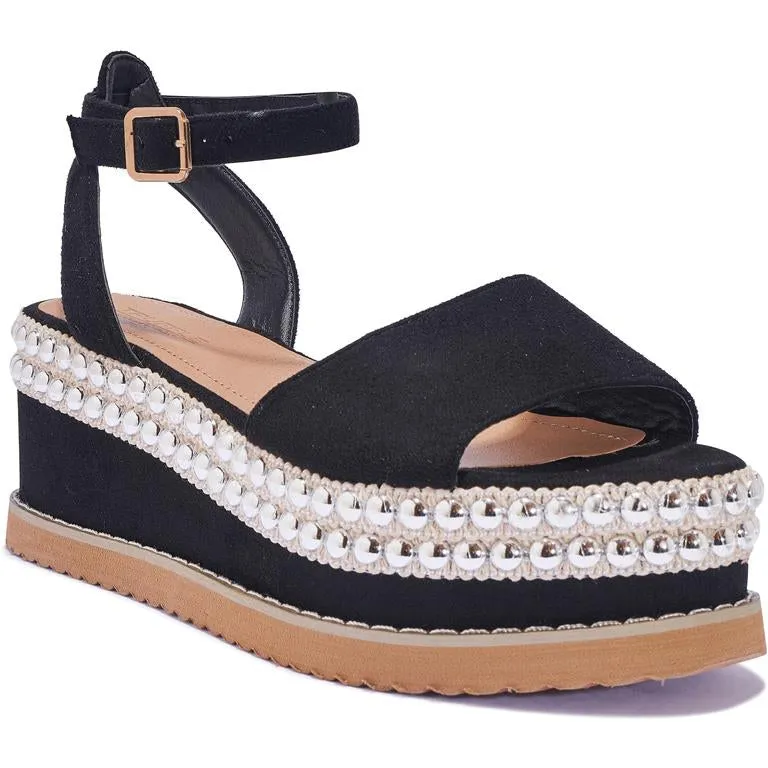 ADELE1 Ladies Platform Wedge Sandals