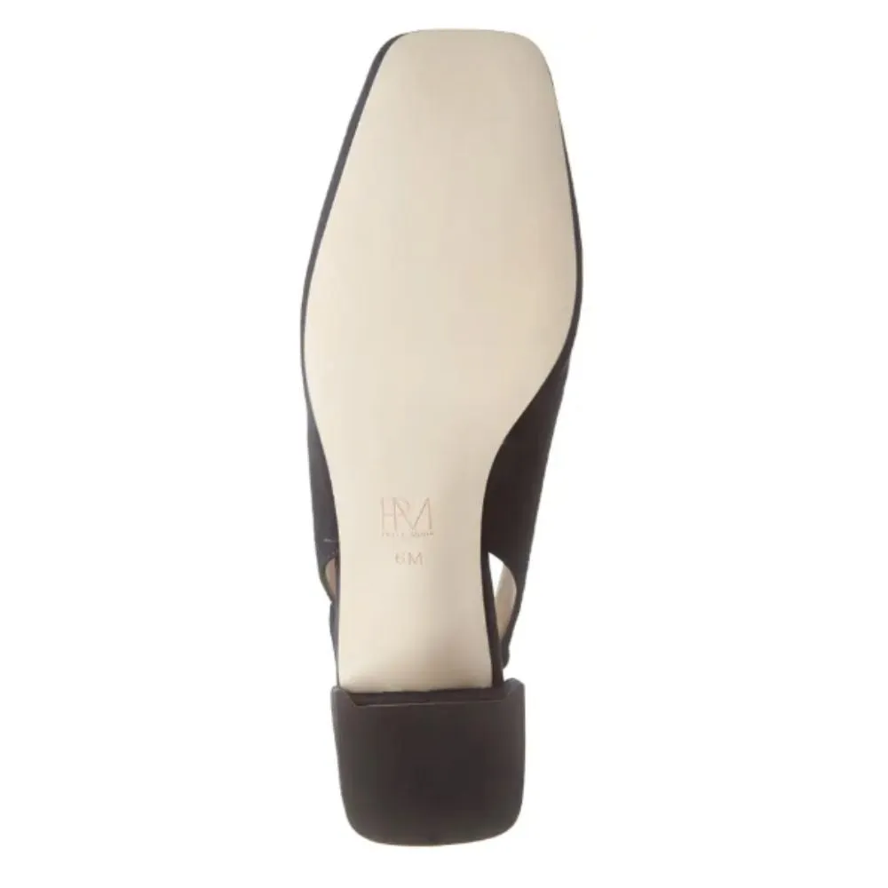 Alek Midnight Suede Pelle Moda Slingback Pumps