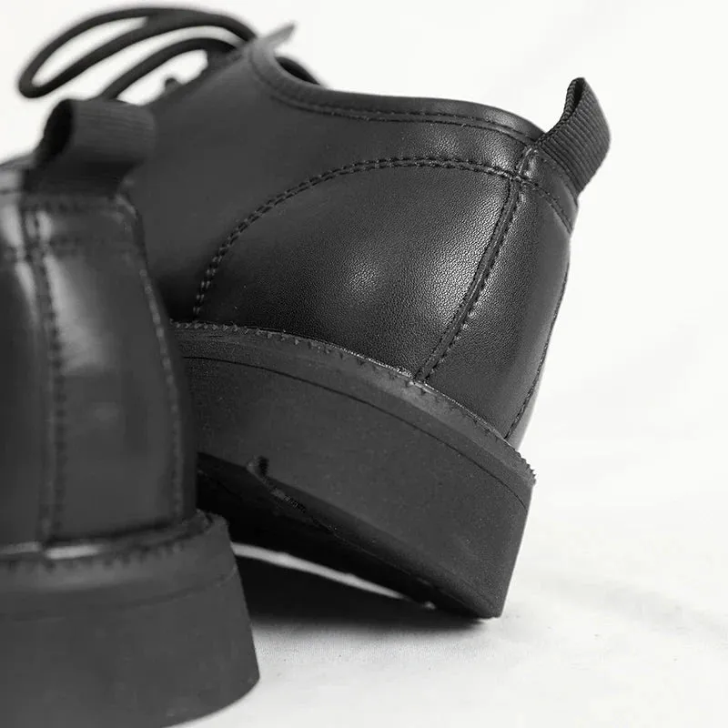 Amozae- Donam Flat Sole Derby Shoes