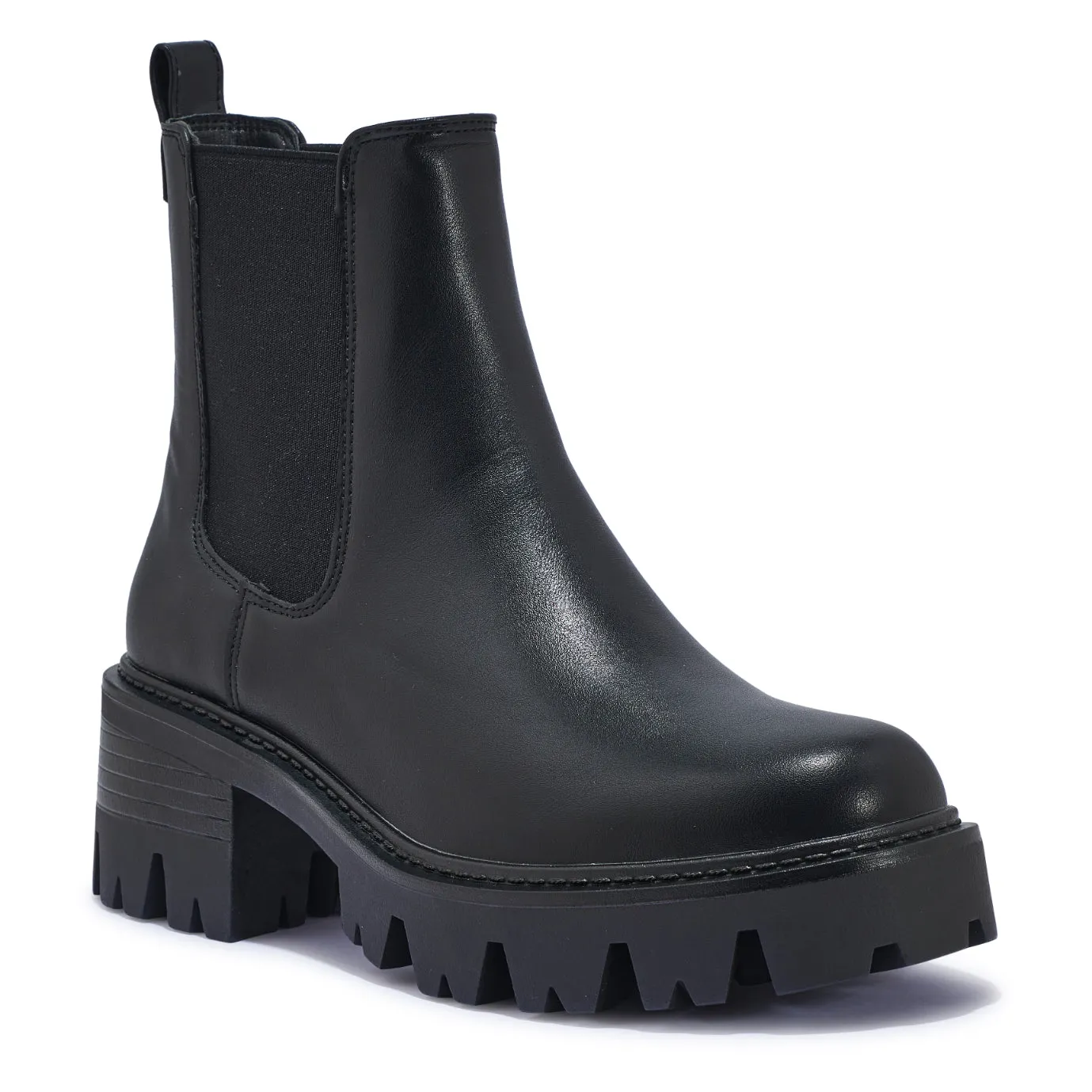 AMSTEL1 HEAVY CLEATED CHUNKY CHELSEA BOOT