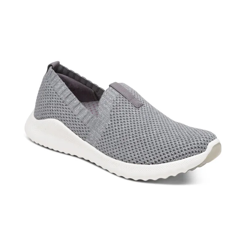 ANGIE SLIP ON GREY
