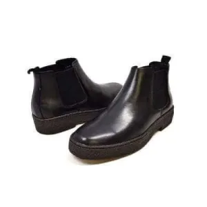 British Walkers Playboy Soho Men's Black Leather Chelsea Boots