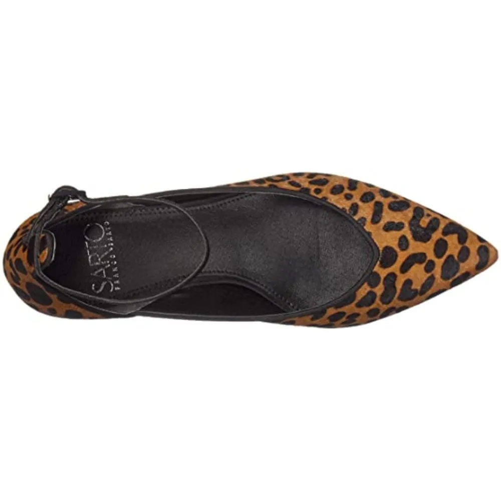 Coralie Leopard Calf Hair Franco Sarto Pumps