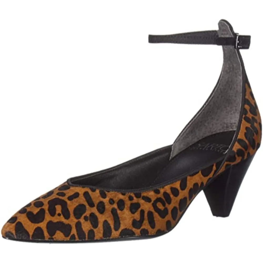 Coralie Leopard Calf Hair Franco Sarto Pumps