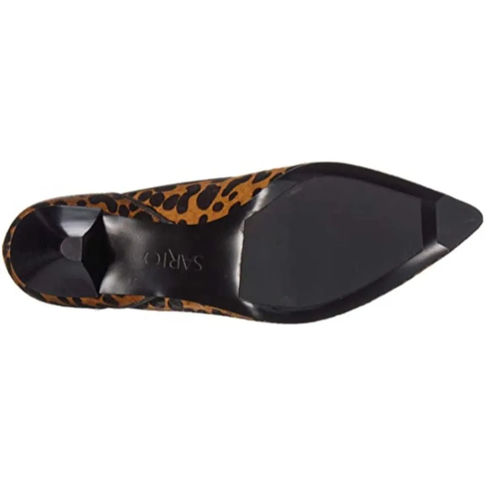 Coralie Leopard Calf Hair Franco Sarto Pumps