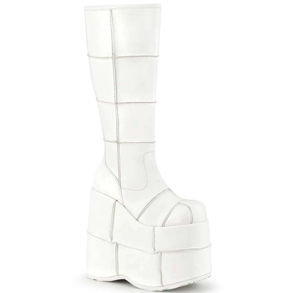 DemoniaCult Stack 301 Unisex/Mens Platform Knee Length Boots