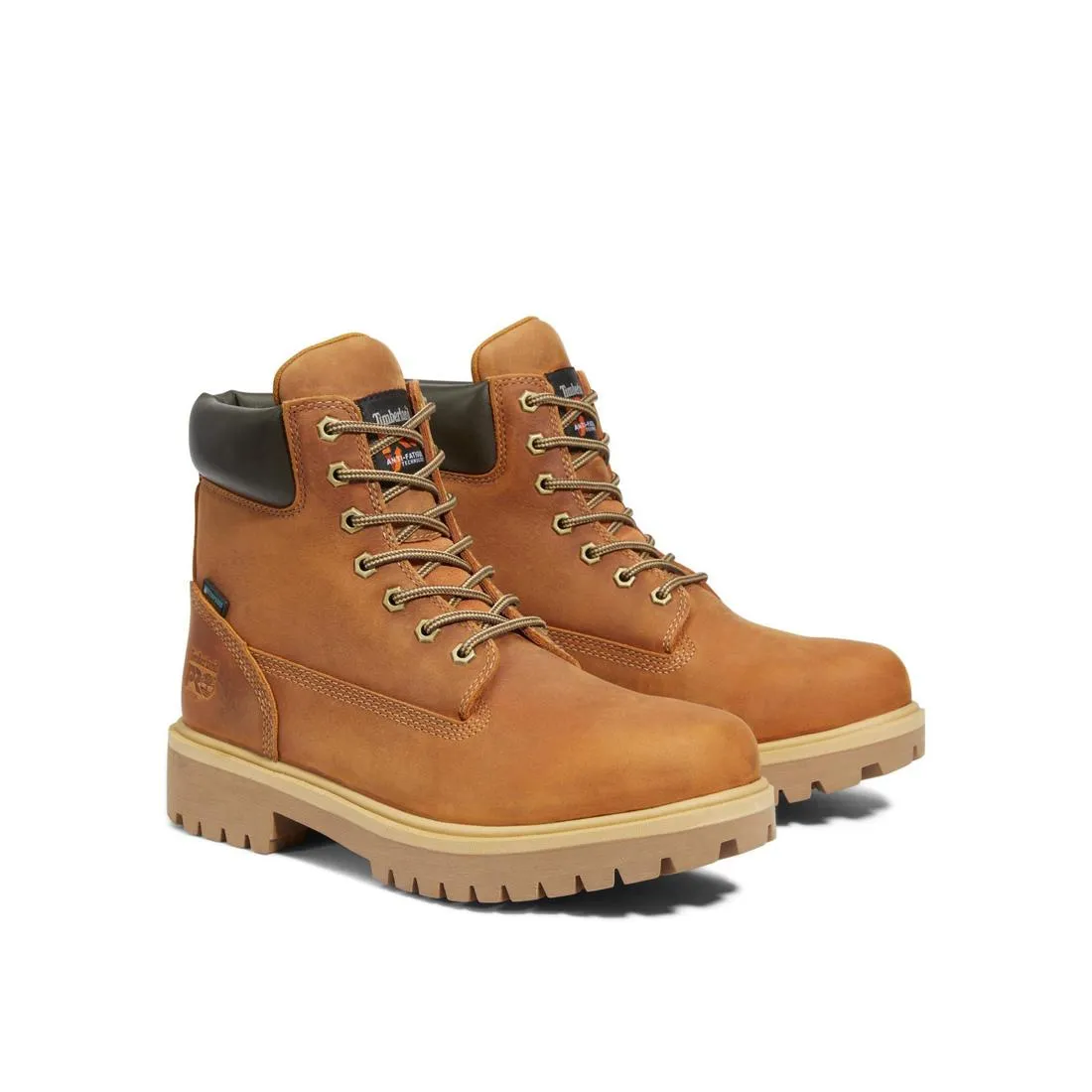 Direct Attach 6 Inch Soft-Toe Waterproof Boot Wheat