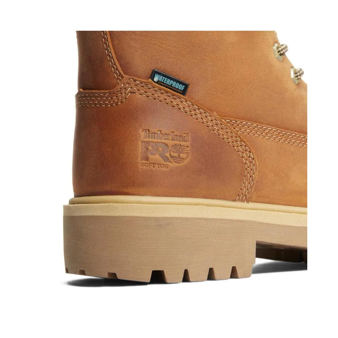 Direct Attach 6 Inch Soft-Toe Waterproof Boot Wheat