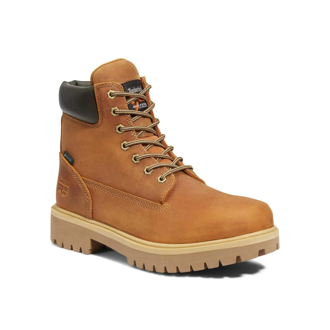 Direct Attach 6 Inch Soft-Toe Waterproof Boot Wheat