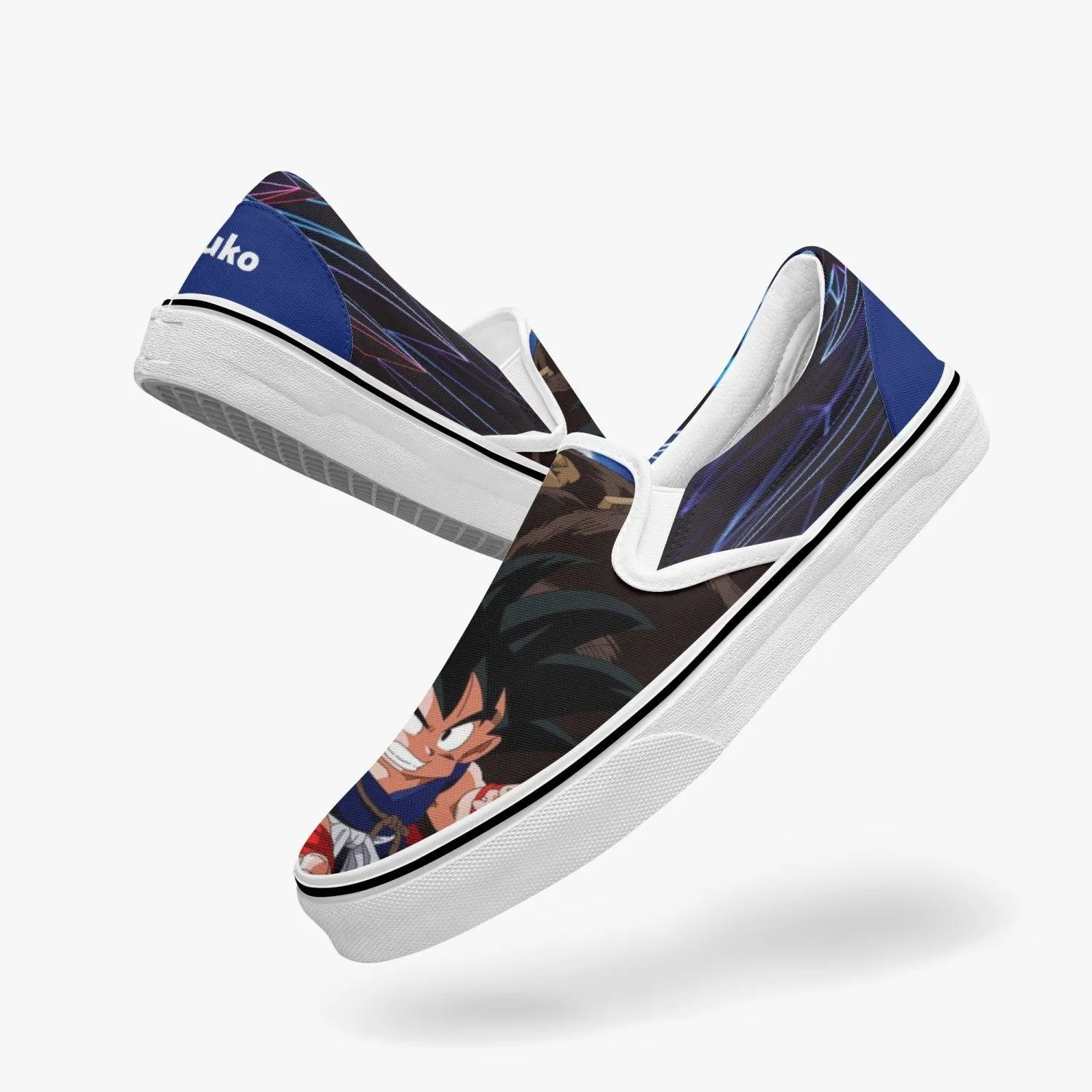 Dragon Ball Z Son Goku Slip Ons Anime Shoes
