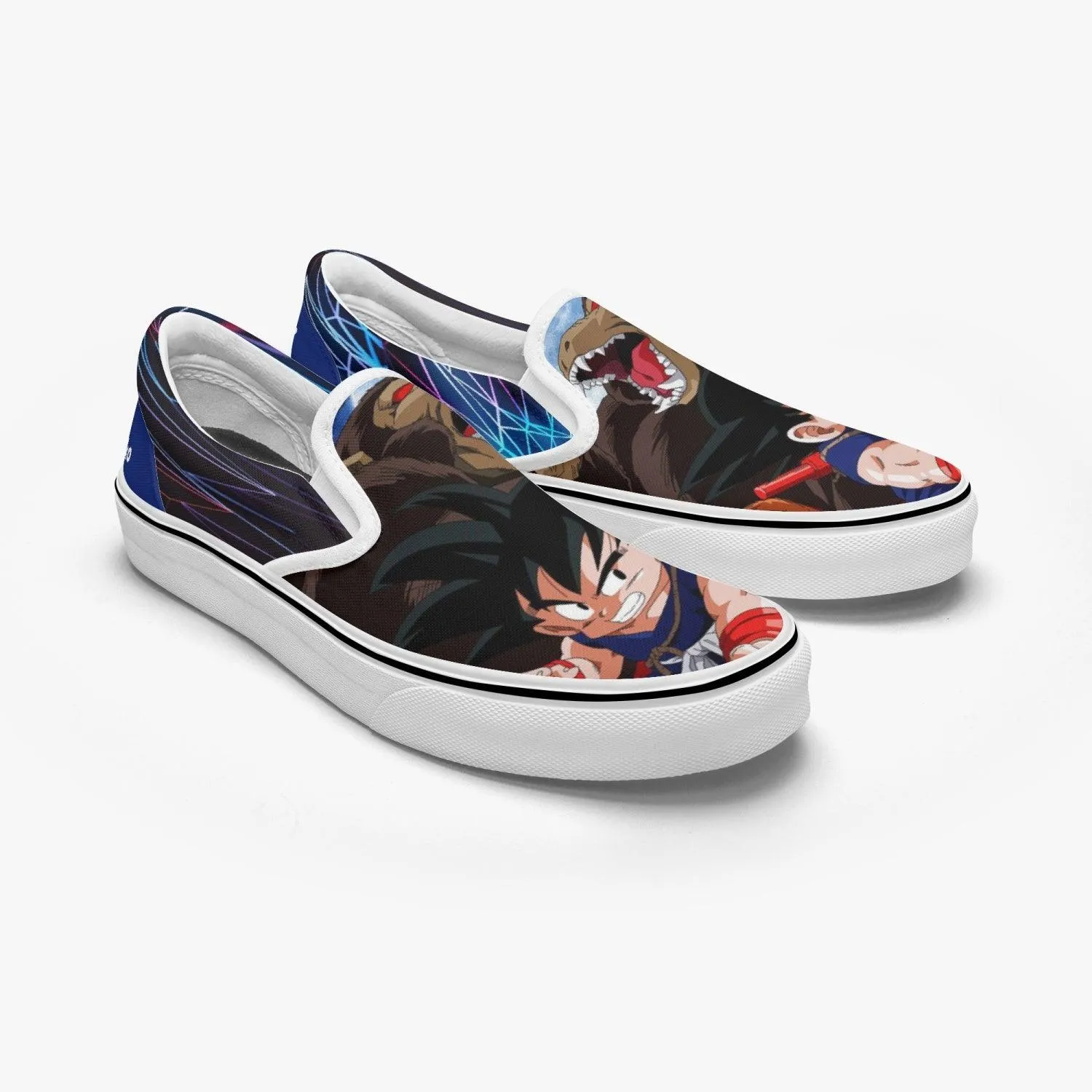 Dragon Ball Z Son Goku Slip Ons Anime Shoes