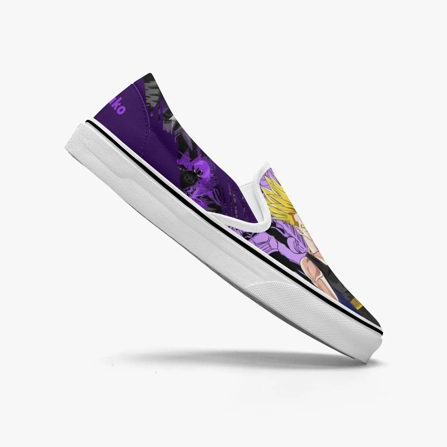 Dragonball Z Trunks Slip Ons Anime Shoes