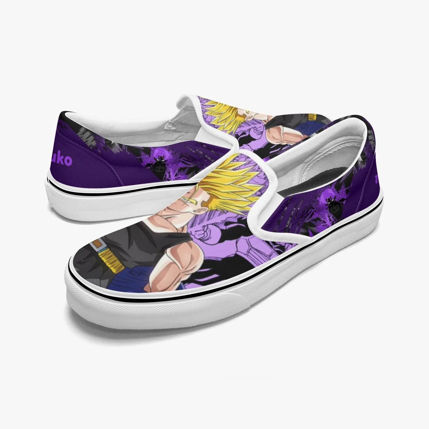 Dragonball Z Trunks Slip Ons Anime Shoes