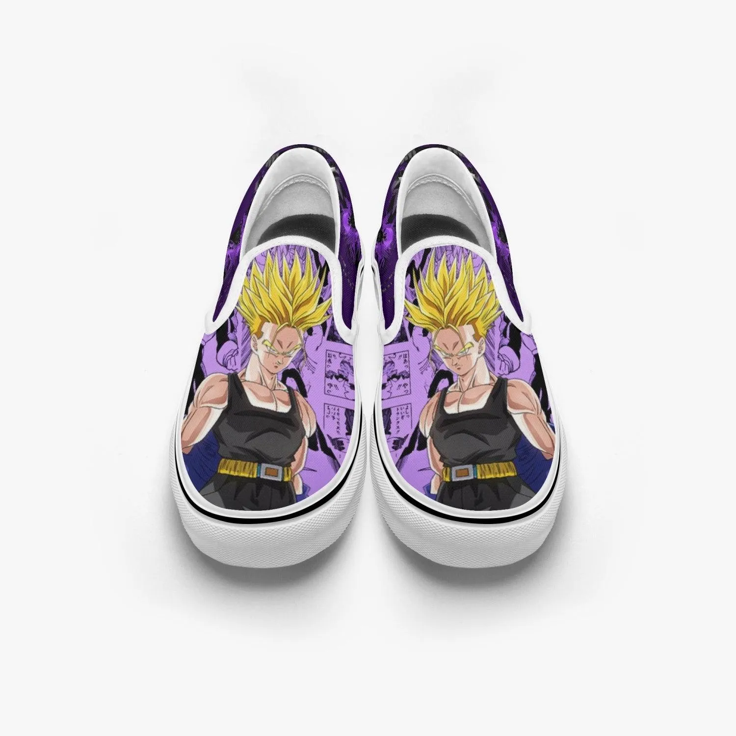 Dragonball Z Trunks Slip Ons Anime Shoes