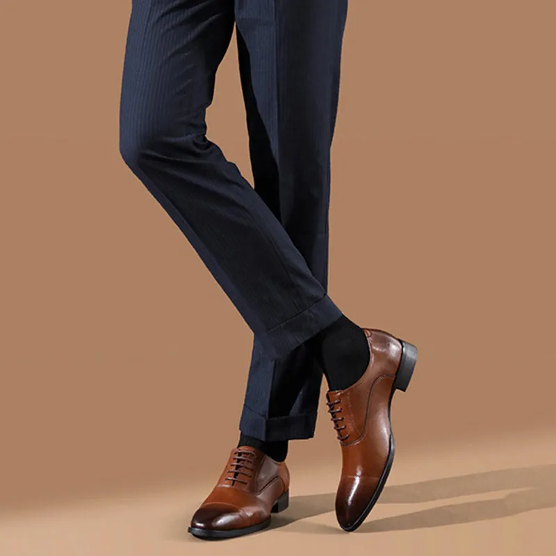 England style leather loafers for men business driving formal loafers