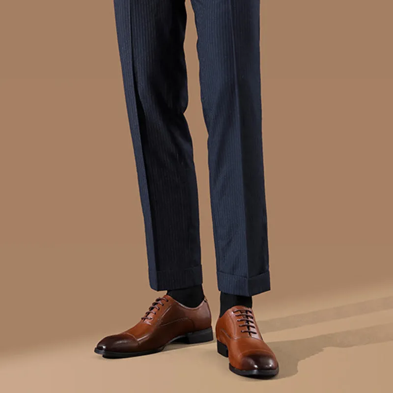 England style leather loafers for men business driving formal loafers