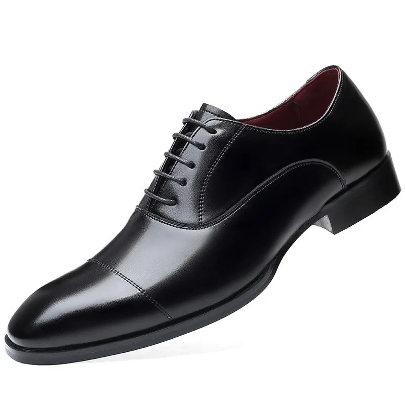 England style leather loafers for men business driving formal loafers