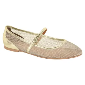 Gold Mesh Flats