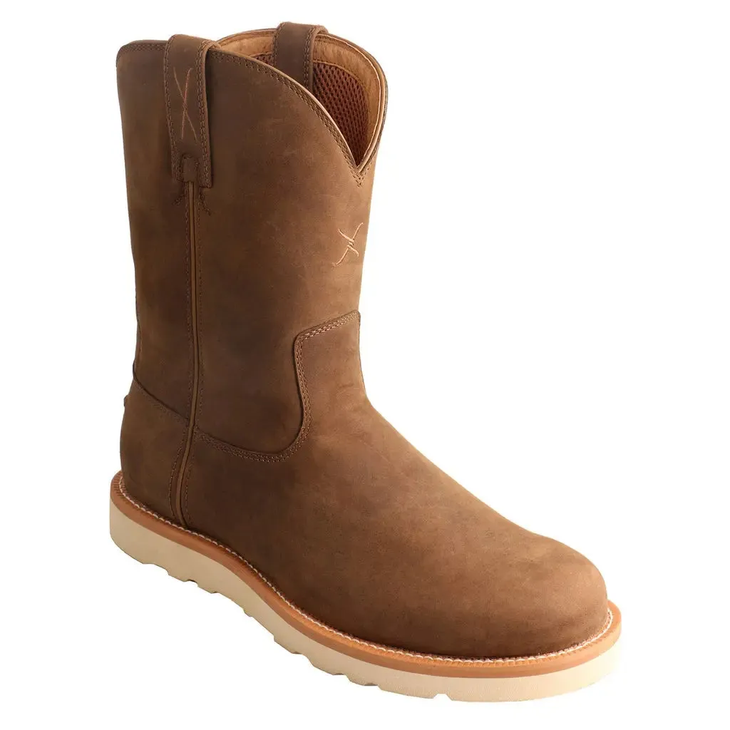 Men’s Twisted X 10" Pull-On Wedge Sole Boot – Classic Style & Modern Comfort