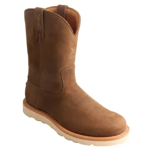 Men’s Twisted X 10" Pull-On Wedge Sole Boot – Classic Style & Modern Comfort