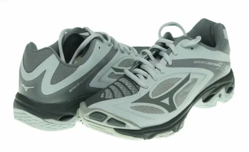 Mizuno Women's Wave Lightning Z3 Volleyball Athletic Shoes Black Gray