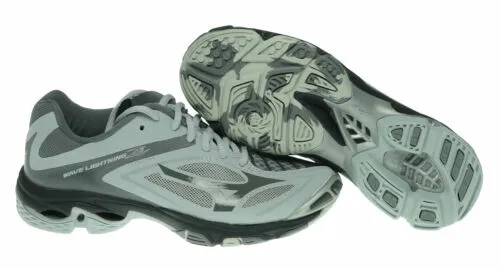 Mizuno Women's Wave Lightning Z3 Volleyball Athletic Shoes Black Gray