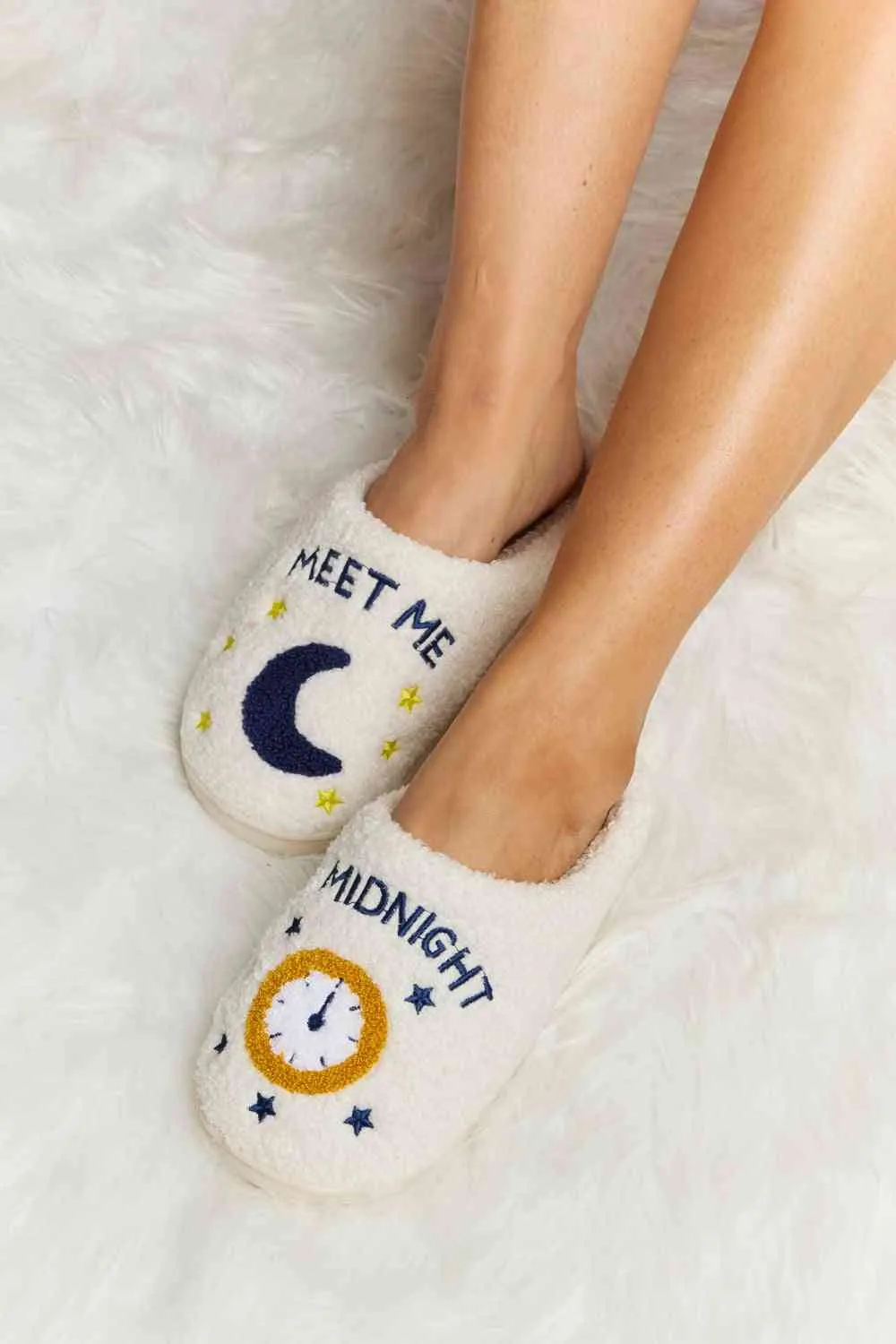 Plush Slide Slippers  * In Various Prints*
