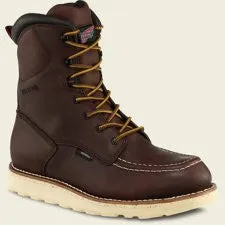 Red Wing 411 Men's Flat Sole Waterproof 8 Inch Boot
