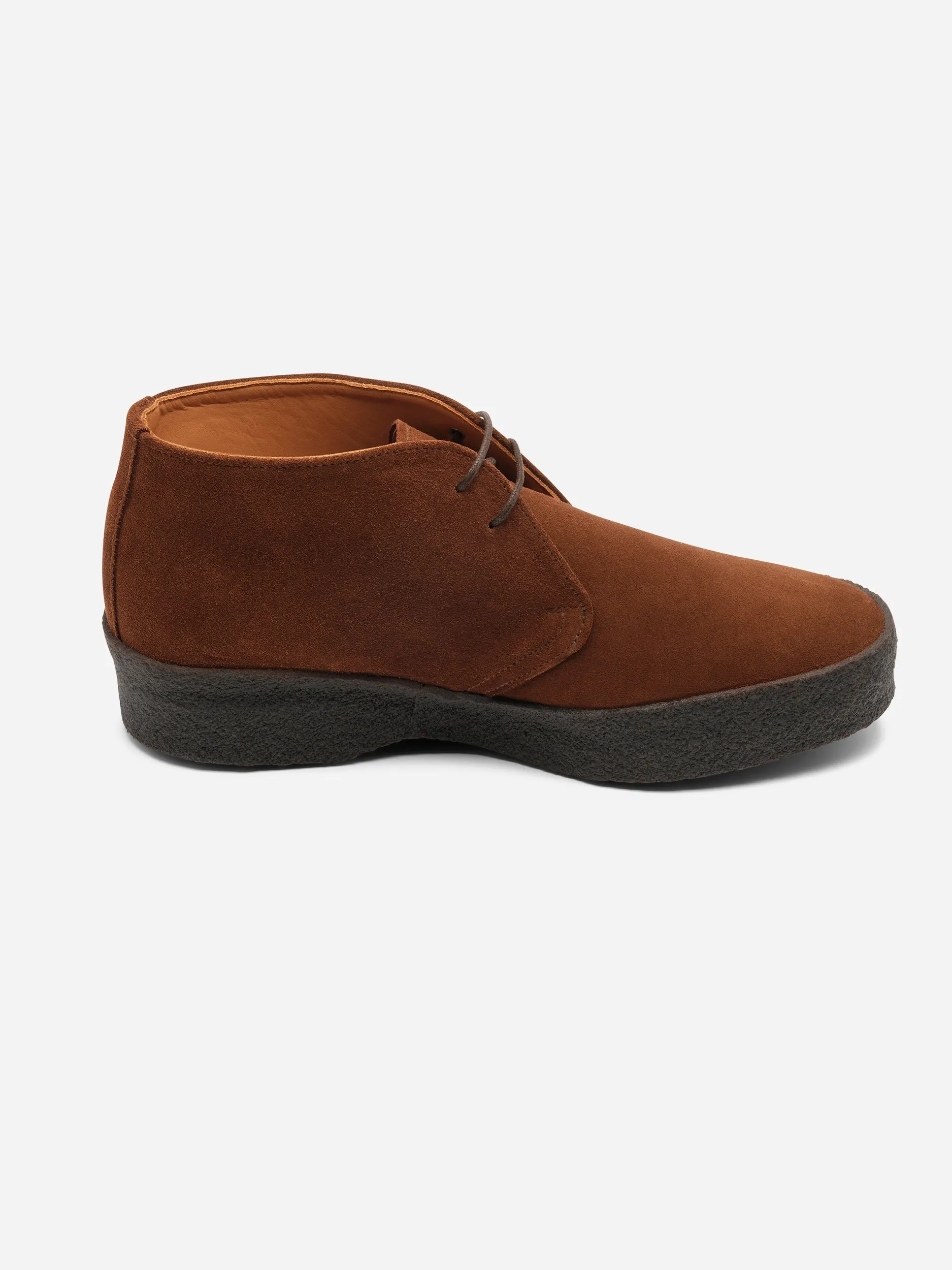 Sanders Hi Top Chukka Boot Snuff Suede