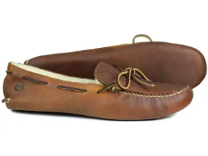 SIOUX II Men's Real Fleece Lined Slippers by Orca Bay