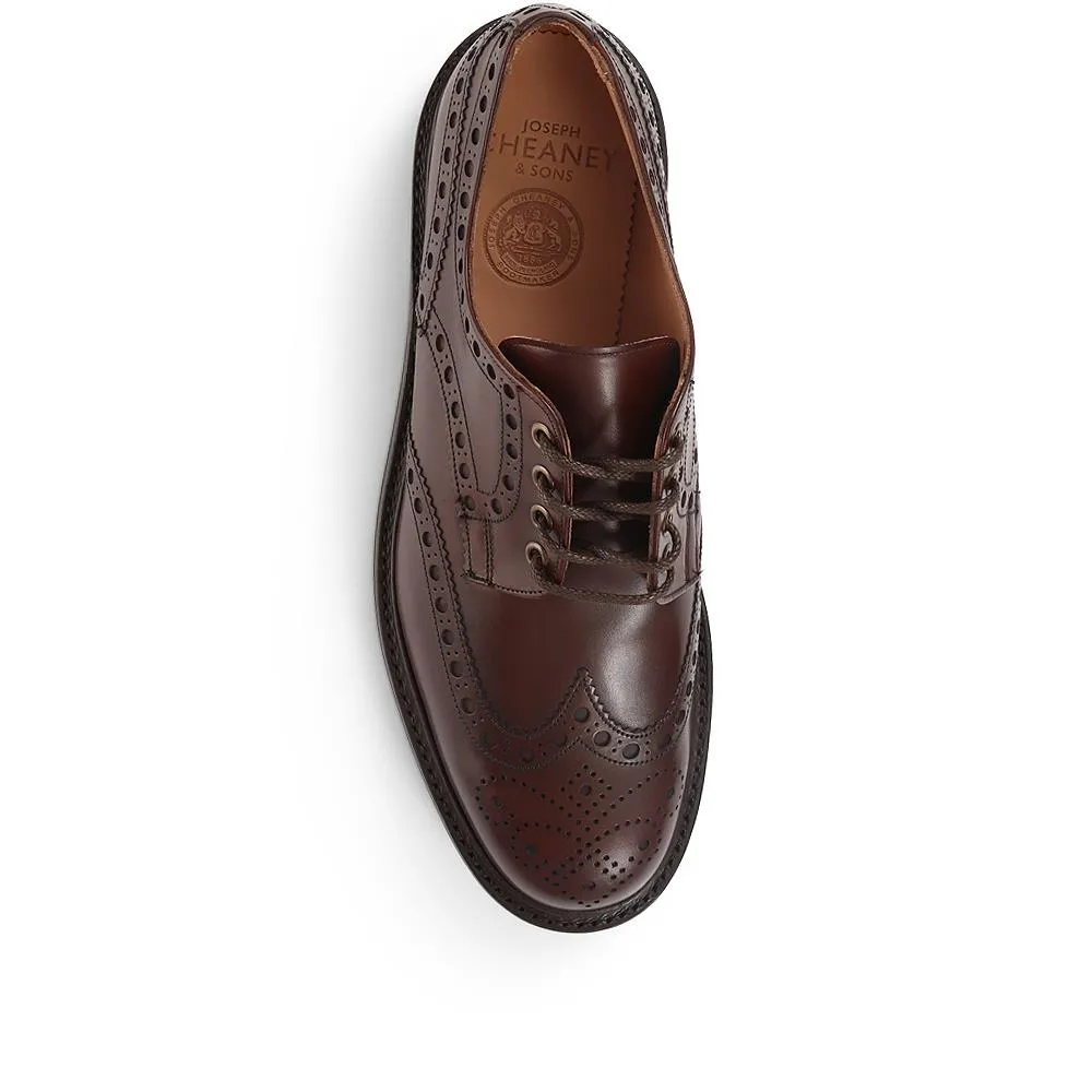 Stratford Leather Derby Brogues - STRATFORD / 321 165