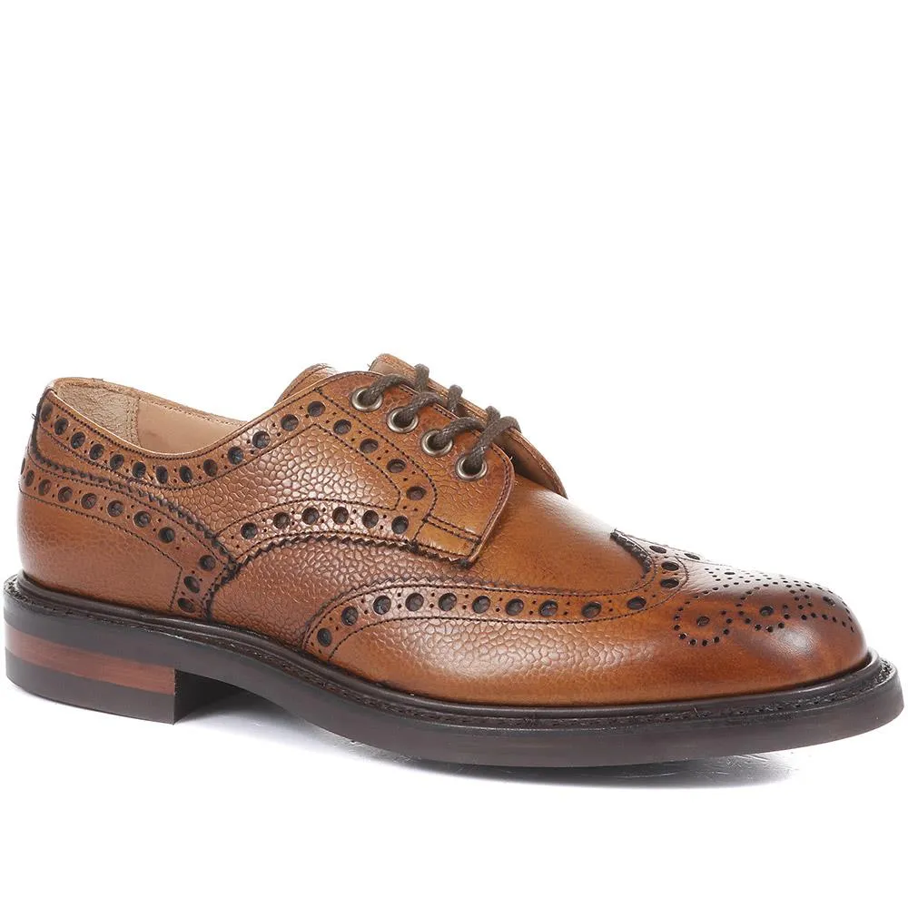 Stratford Leather Derby Brogues - STRATFORD / 321 165