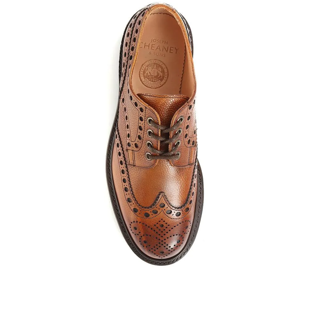 Stratford Leather Derby Brogues - STRATFORD / 321 165