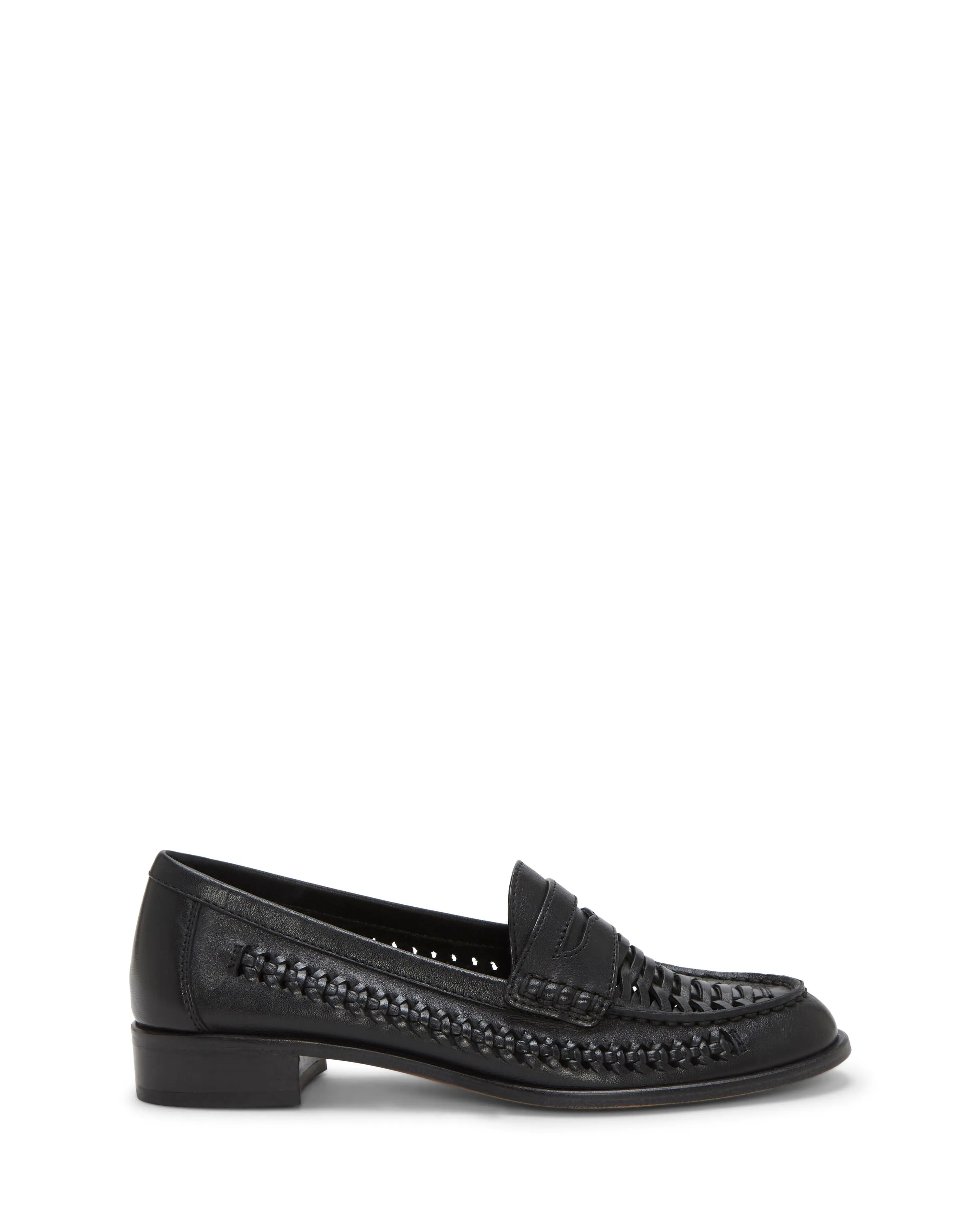 Vince Camuto Women's Calie Black Brn Leather M