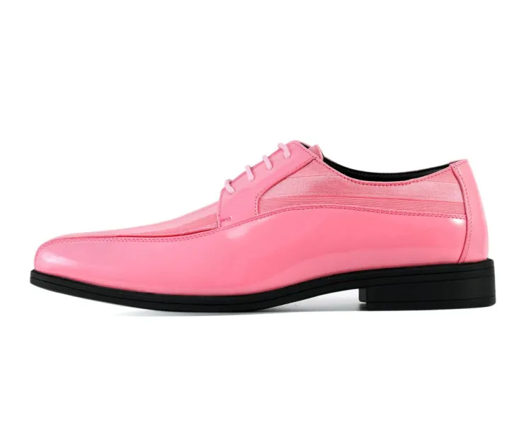 Viotti Patent Leather Derby Shoes 179 Pink