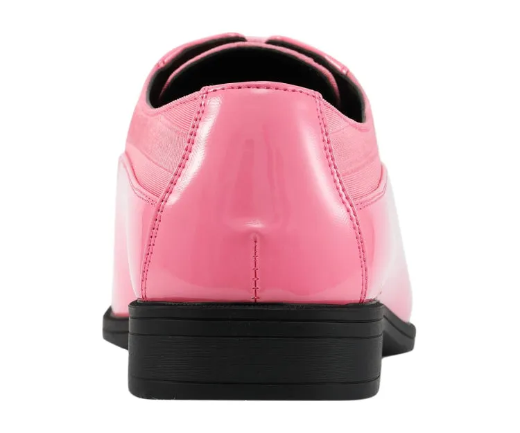 Viotti Patent Leather Derby Shoes 179 Pink