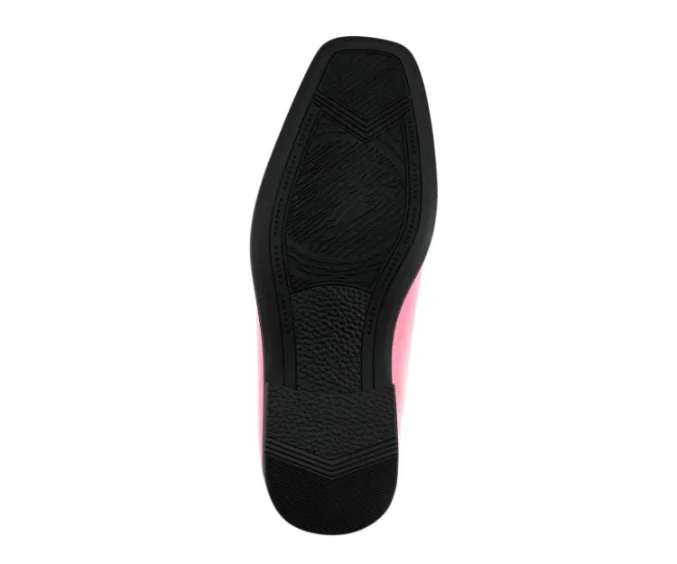 Viotti Patent Leather Derby Shoes 179 Pink