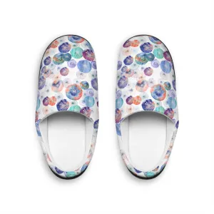 Women's Indoor Slippers - Seascape Light Botanicals Collection